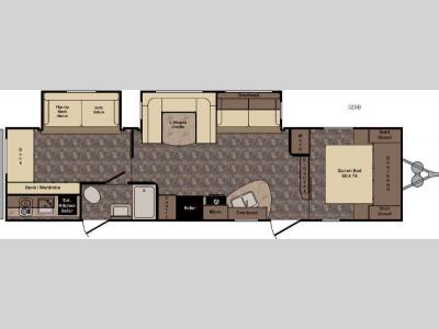 Floorplan - 2017 CrossRoads RV ReZerve RTZ32SB