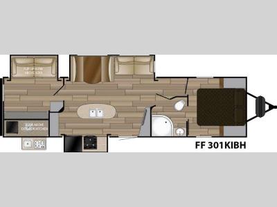 Floorplan - 2017 Cruiser Fun Finder Signature Edition F-301KIBH