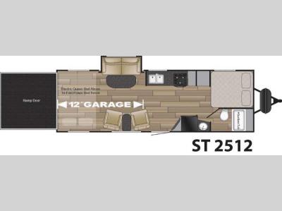 Floorplan - 2017 Cruiser Stryker ST-2512