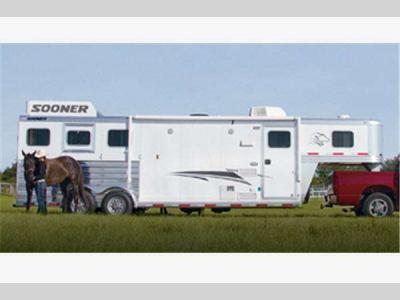 Floorplan - 2017 Sooner Horse Trailers Frontier