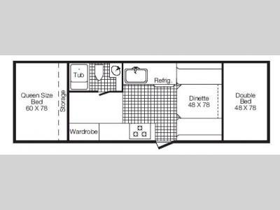 Floorplan - 2007 TrailManor 2720