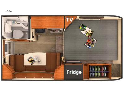 Floorplan - 2017 Lance 650