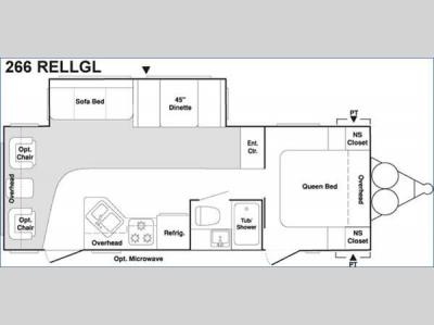 Floorplan - 2005 Keystone RV Springdale 266 RELL-GL