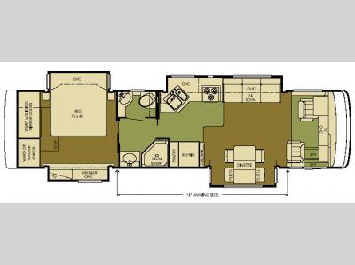 Floorplan - 2008 Newmar Kountry Star Diesel KSDP 3624