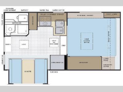 Floorplan - 2008 Lance 861