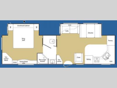 Floorplan - 2008 Keystone RV Sprinter 300KBS