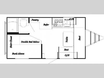 Floorplan - 2008 Sun Valley  Road Runner 160