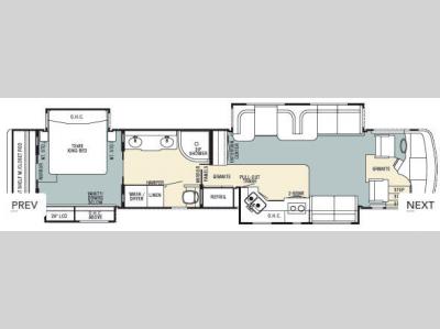 Floorplan - 2008 Travel Supreme Select Class A Diesel 45DL24