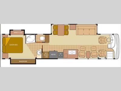 Floorplan - 2008 Alfa Leisure See Ya! Gold Diesel 1002 - SYG40FD