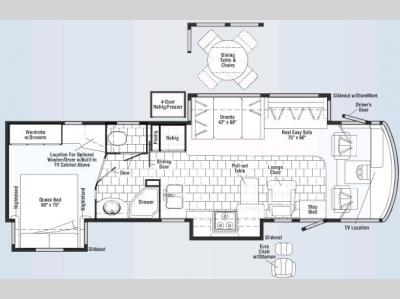Floorplan - 2008 Itasca Suncruiser 35A