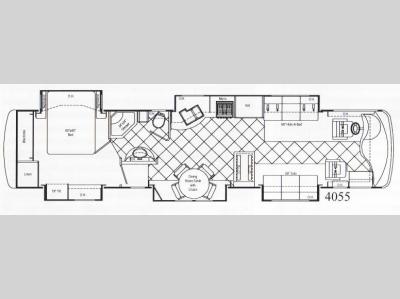 Floorplan - 2008 Damon Tuscany 4055
