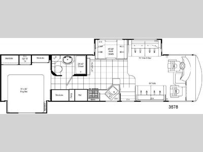 Floorplan - 2008 Damon Daybreak 3578