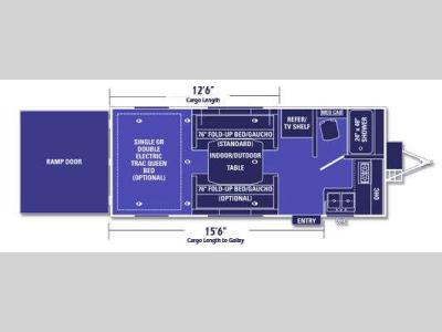 Floorplan - 2008 Coachmen RV Blast 210MPH