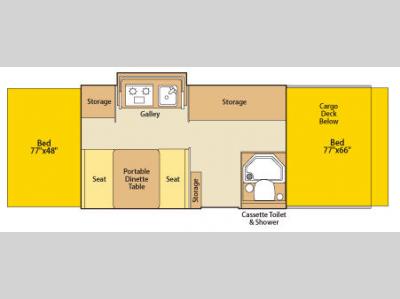 Floorplan - 2008 Fleetwood RV Evolution E2