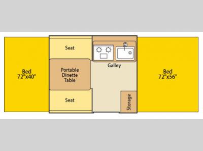 Floorplan - 2008 Fleetwood RV Evolution Cobalt
