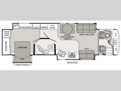 Floorplan - 2008 Mandalay Luxury Division Presidio 400 39F