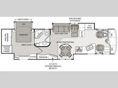 Floorplan - 2008 Mandalay Luxury Division Presidio 400 39G