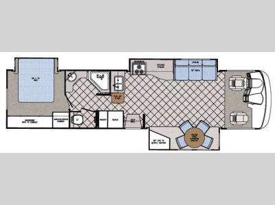 Floorplan - 2008 Gulf Stream RV Independence 8367