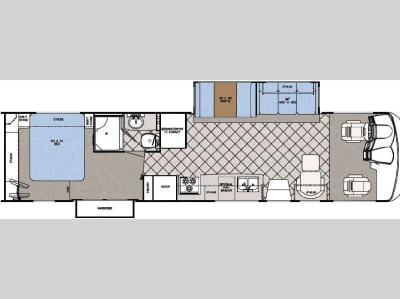 Floorplan - 2008 Gulf Stream RV Yellowstone - Diesel Pusher 8356