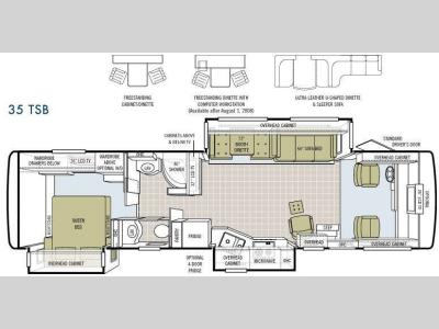 Floorplan - 2009 Tiffin Motorhomes Allegro Bay 35 TSB