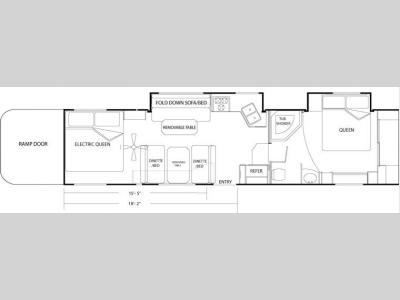 Floorplan - 2008 Rage'n  Blackhawk BH3605