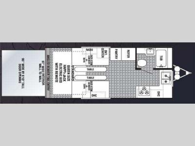 Floorplan - 2009 Dutchmen RV NTense 200