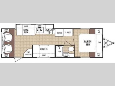Floorplan - 2008 Dutchmen RV Lite 28L-GS