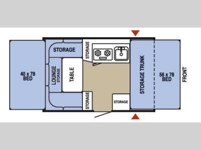 Floorplan - 2009 Starcraft  1707