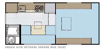Floorplan - 2009 Lance 825