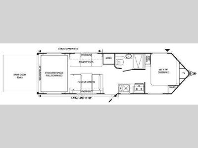 Floorplan - 2008 McKenzie Dune Seeker DS-260FQB