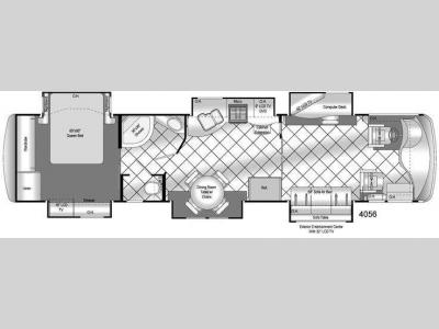 Floorplan - 2009 Damon Tuscany 4056