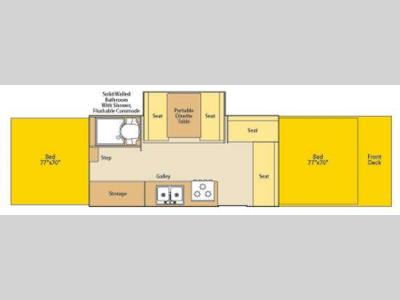 Floorplan - 2008 Fleetwood RV Evolution E4