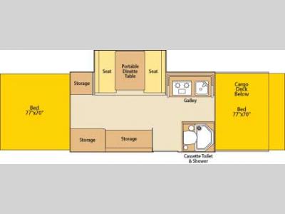 Floorplan - 2009 Fleetwood RV Evolution E3