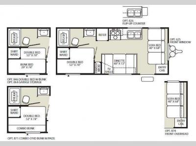 Floorplan - 2009 Fleetwood RV Pioneer Spirit 18CK
