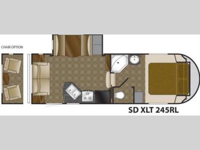 Floorplan - 2010 Heartland Sundance XLT 245RL