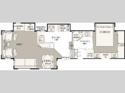 Floorplan - 2005 NuWa Champagne 35 CKQG