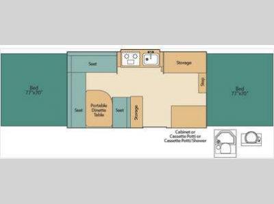 Floorplan - 2009 Coleman The Destiny Series Westlake