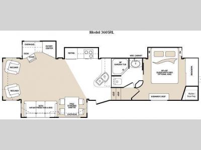 Floorplan - 2010 Keystone RV Montana 3605 RL