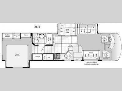 Floorplan - 2010 Damon Daybreak 3578