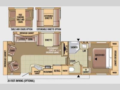 Floorplan - 2010 Jayco Eagle Super Lite 28.5RLS