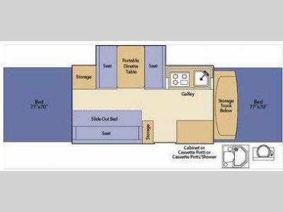 Floorplan - 2010 Coleman The Americana Series Utah