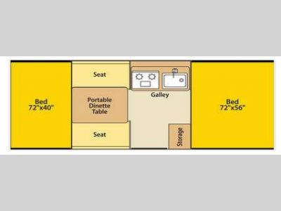Floorplan - 2010 Coleman The Evolution Series Cobalt