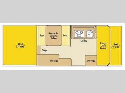 Floorplan - 2010 Coleman The Evolution Series E1