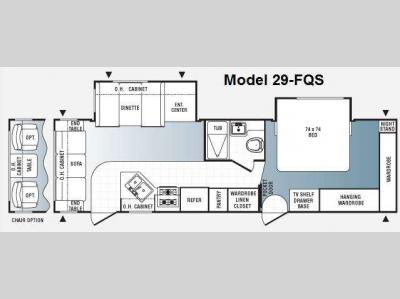 Floorplan - 2010 Palomino Puma 29-FQS