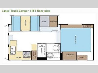 Floorplan - 2010 Lance 1181