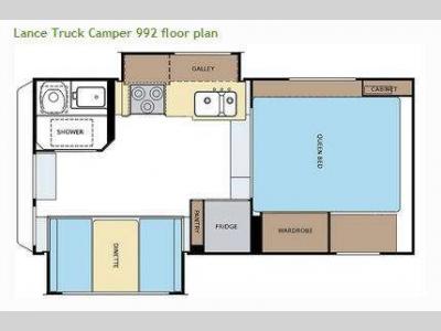 Floorplan - 2010 Lance 992