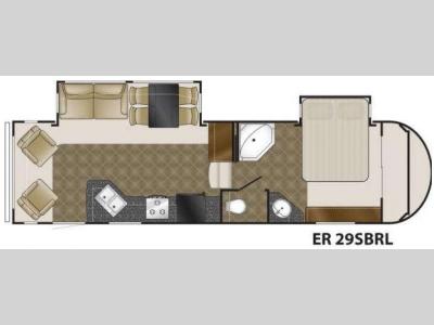 Floorplan - 2010 Heartland ElkRidge 29SBRL