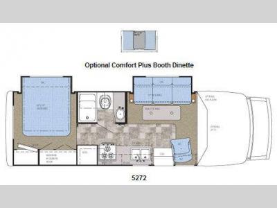 Floorplan - 2010 Gulf Stream RV BT Cruiser 5272