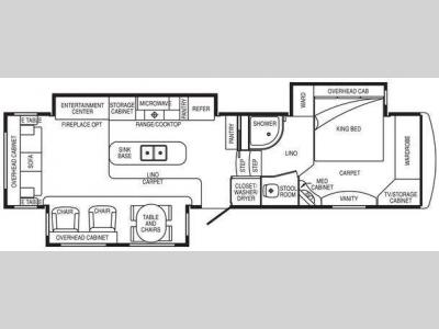 Floorplan - 2010 DRV Luxury Suites Select Suites 36 RS3