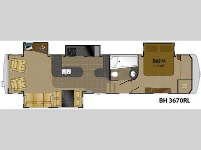 Floorplan - 2011 Heartland Bighorn 3670RL